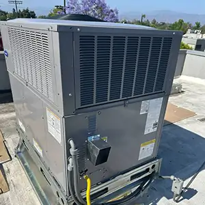 Photo of finished HVAC project